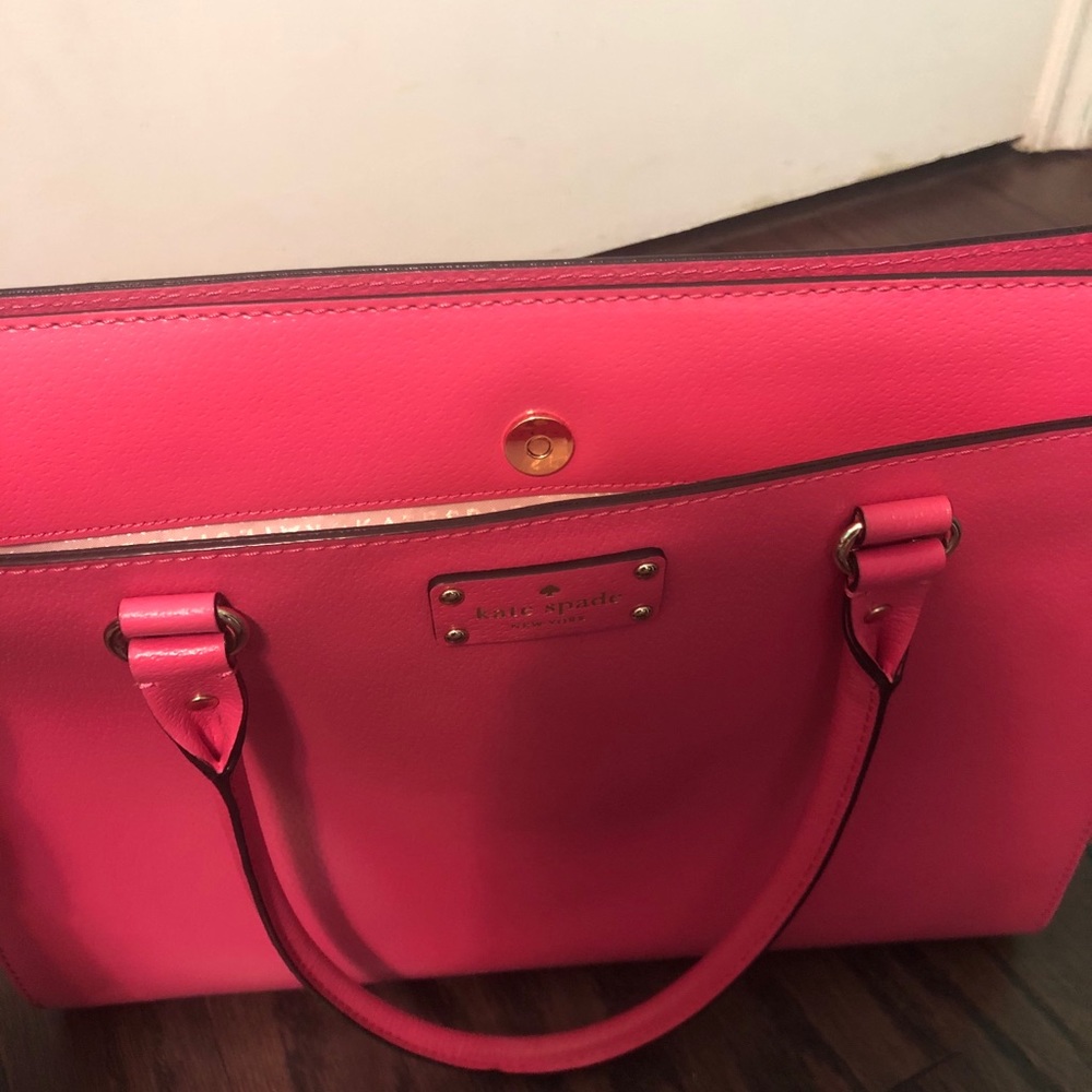 Pink Kate Spade handbag - Picture 6 of 8